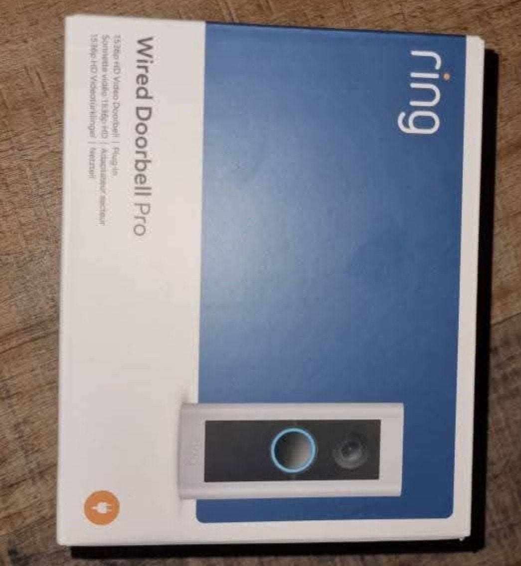 Ring Wired Doorbell Pro + Plug-and-Play Adapter - ZGAN, Ophalen of Verzenden