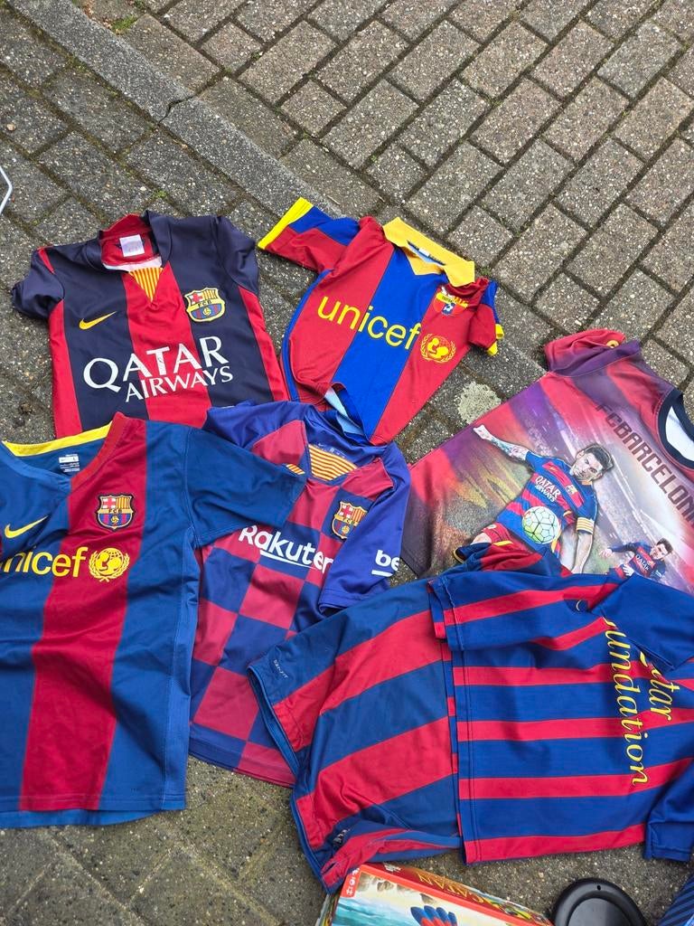 FC Barcelona Voetbalshirts - Diverse Maten en Jaren, Maat M, Ophalen, Gebruikt, Shirt