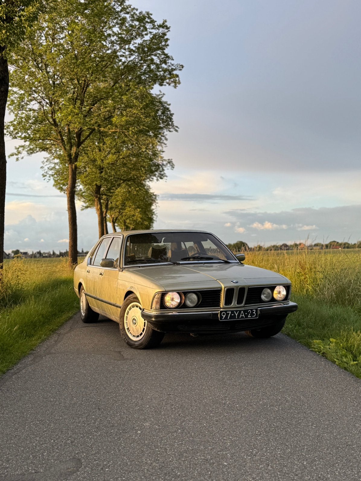 BMW E23 733i 1977 Groen. Oldtimer, LPG, APK en MRB vrij!, foto 3