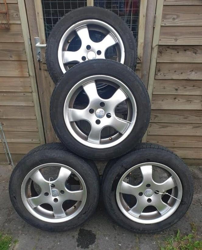 MiM lichtmetalen velgen 16 inch – 4x108 naaf 57,1, Ophalen, Beton, Overige typen