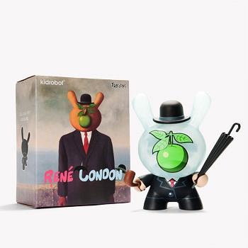 Kidrobot ‘RENE LONDON DUNNY’ 8 inch door Triclops Studios, Verzamelen, Poppetjes en Figuurtjes, Nieuw, Verzenden