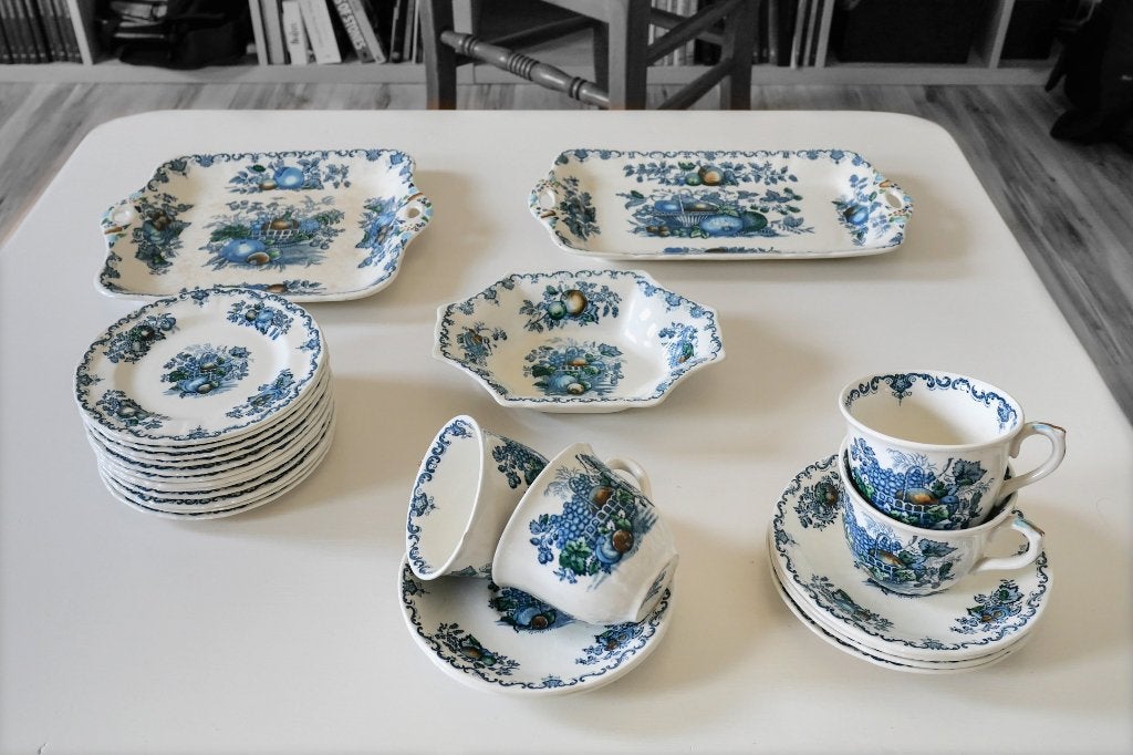 Servies Mason’s Fruit Basket England, Ophalen