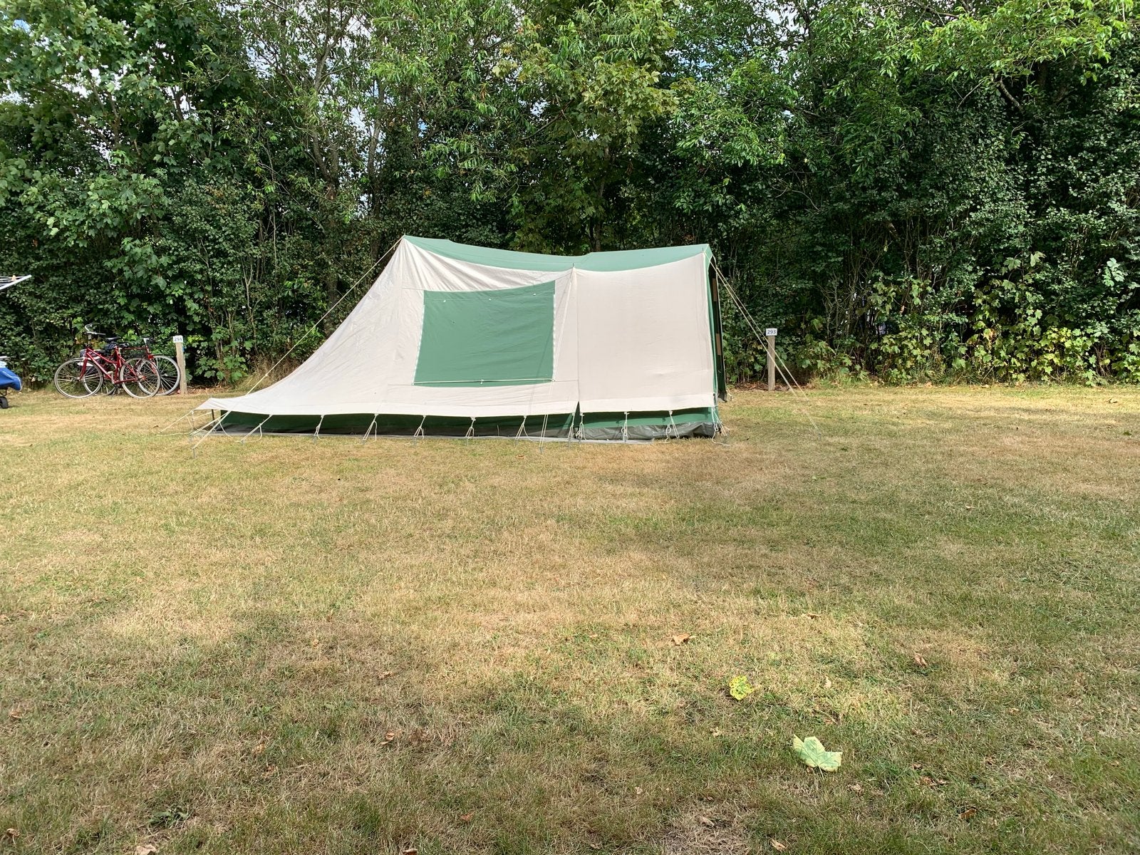 Ruime tunneltent - Jura 4 Luxe (Mawi BV), Caravans en Kamperen, Tenten, Ophalen, Gebruikt, Tot en met 5