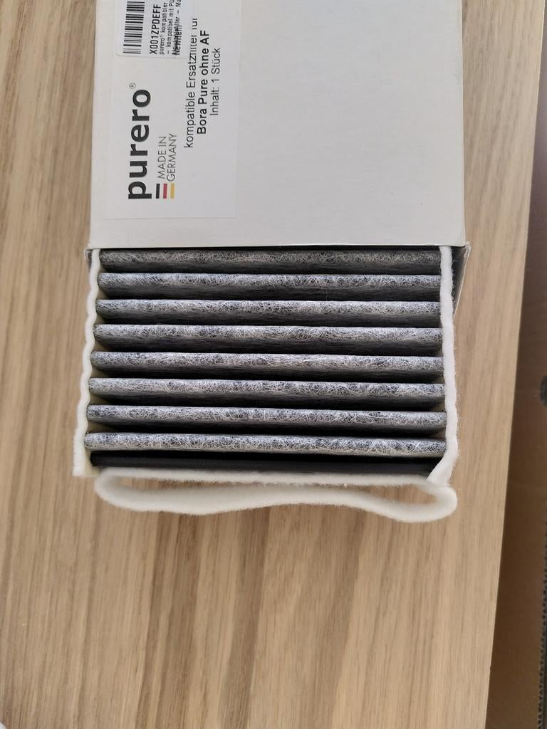 Purero vervangingsfilter voor Bora Pure, Ophalen of Verzenden, Nieuw, Luchtreiniger