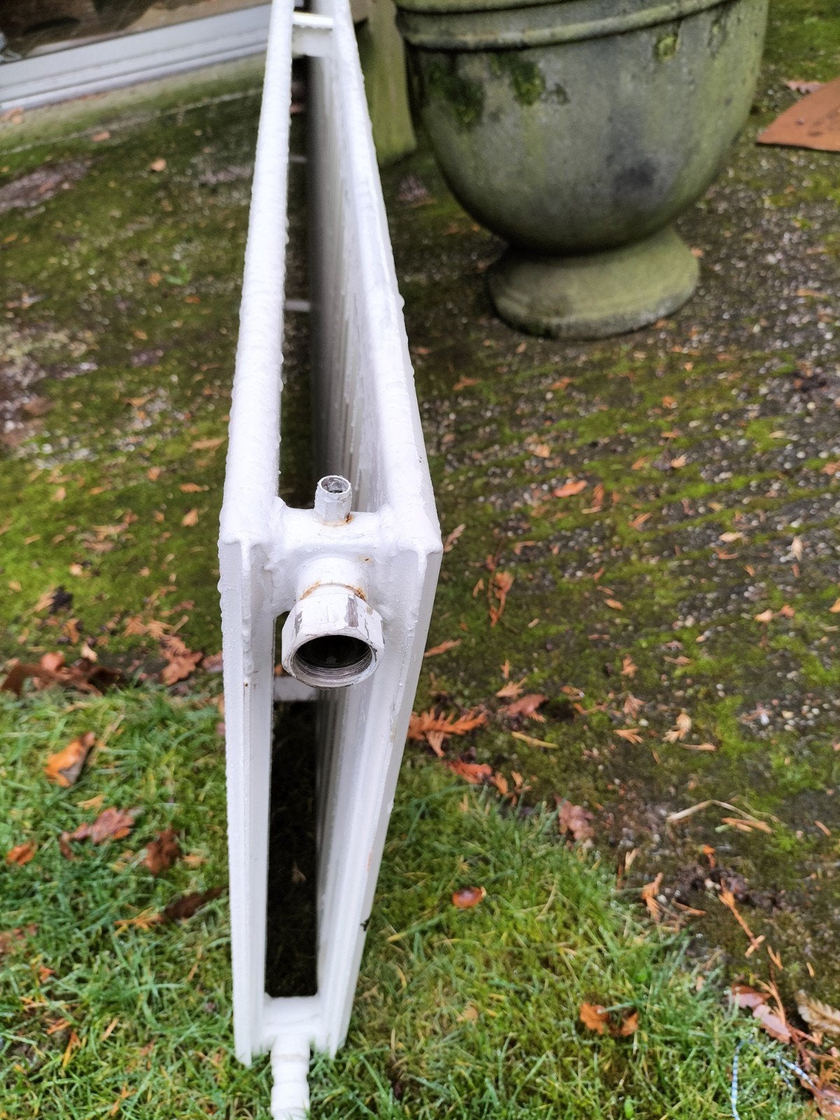 Tweeplaats radiator 50 x 290 cm., Ophalen