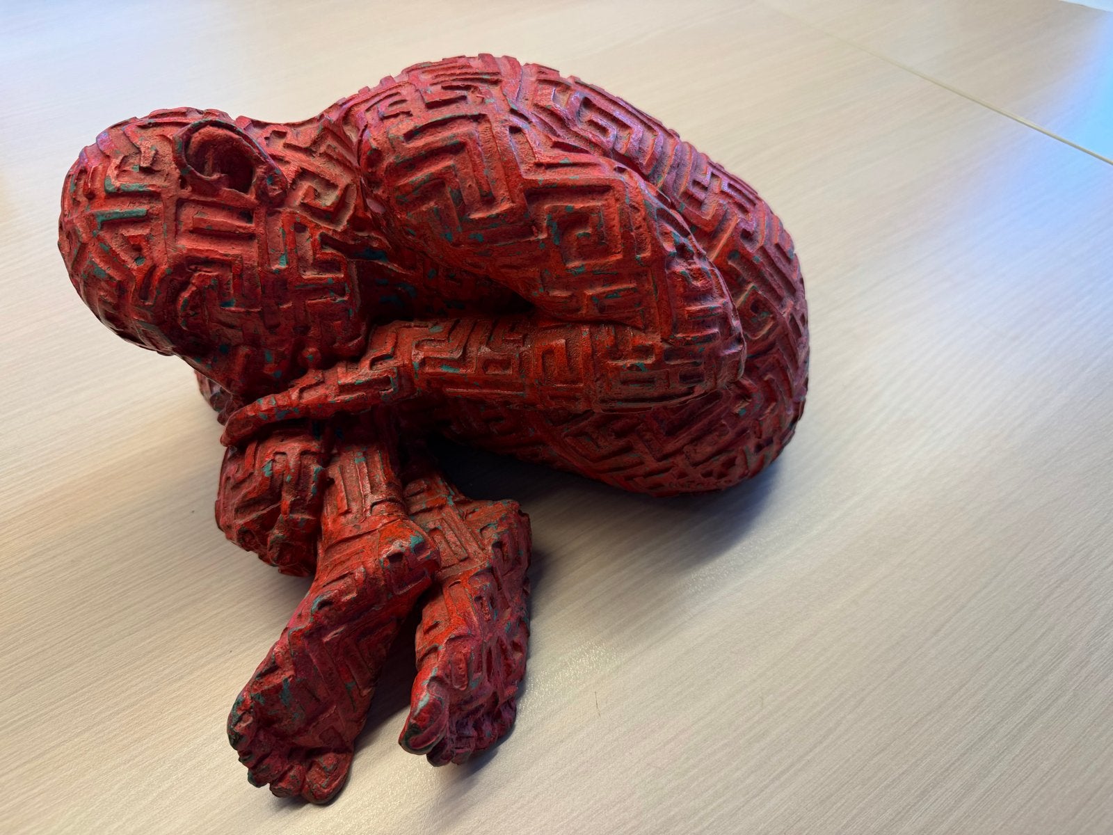Rabarama - Intrigo (2007) - Gesigneerd bronzen beeld, Antiek en Kunst, Ophalen, Overige onderwerpen, Brons, Beeld