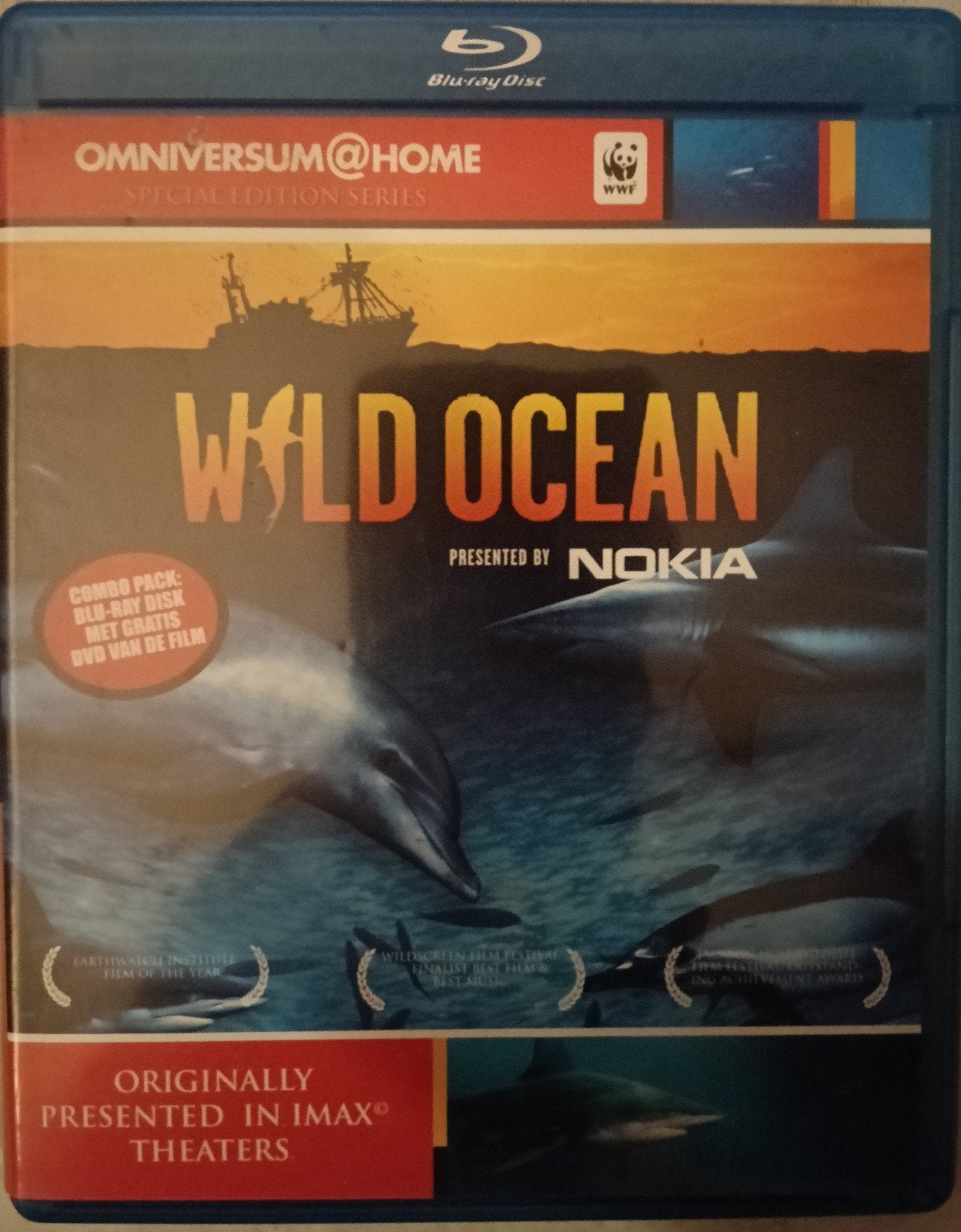 Wild Ocean bluray, Cd's en Dvd's, Blu-ray, Ophalen of Verzenden, Zo goed als nieuw, Muziek en Concerten
