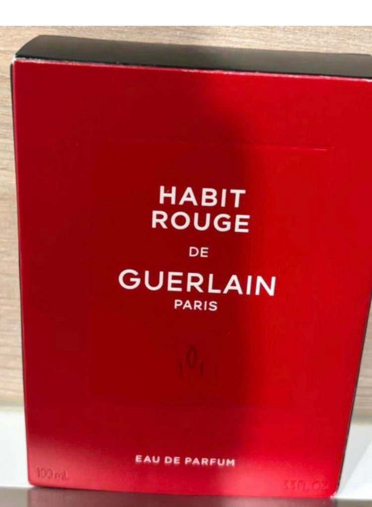 Guerlain habit rouge eau de parfum 100ml, Sieraden, Tassen en Uiterlijk, Uiterlijk | Parfum, Ophalen of Verzenden, Zo goed als nieuw