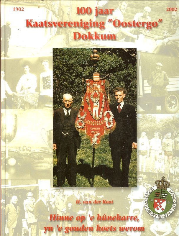 Hedzer van der Kooi 100 jaar Kaatsvereniging "Oostergo", Boeken, Ophalen of Verzenden, Zo goed als nieuw