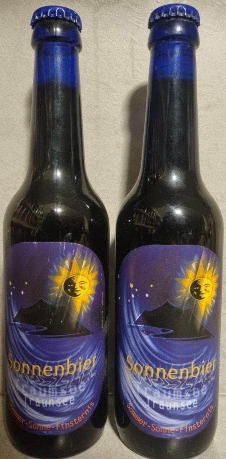 2x Sonnenbier - Schloss Eggenberg, Vorschdorf-Salzkammergut, Verzamelen, Biermerken, Ophalen of Verzenden, Zo goed als nieuw, Flesje(s)