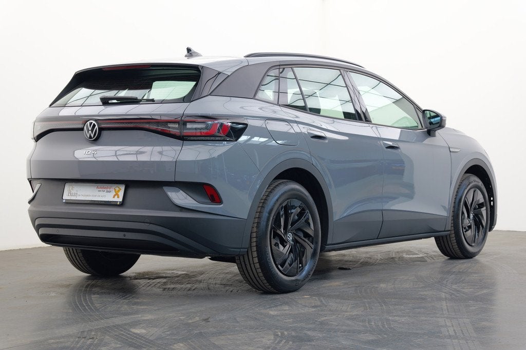 Volkswagen ID.4 Pure 52 kWh | Adaptive cruise | Ambienteverl, Auto's, Volkswagen, Automaat, Gebruikt, Zwart, Met garantie (alle)