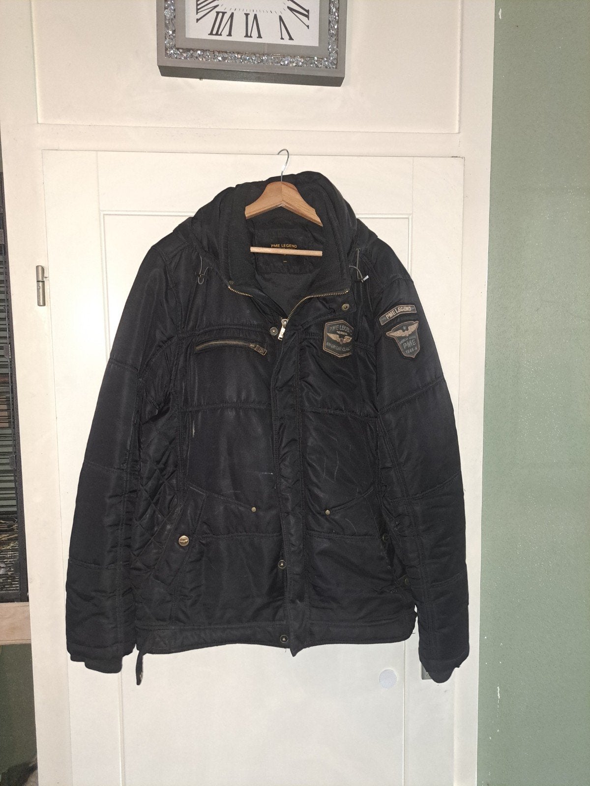 PME Legend winterjas XXXL - Zo goed als nieuw, Zwart, Overige maten, Ophalen of Verzenden, Zo goed als nieuw