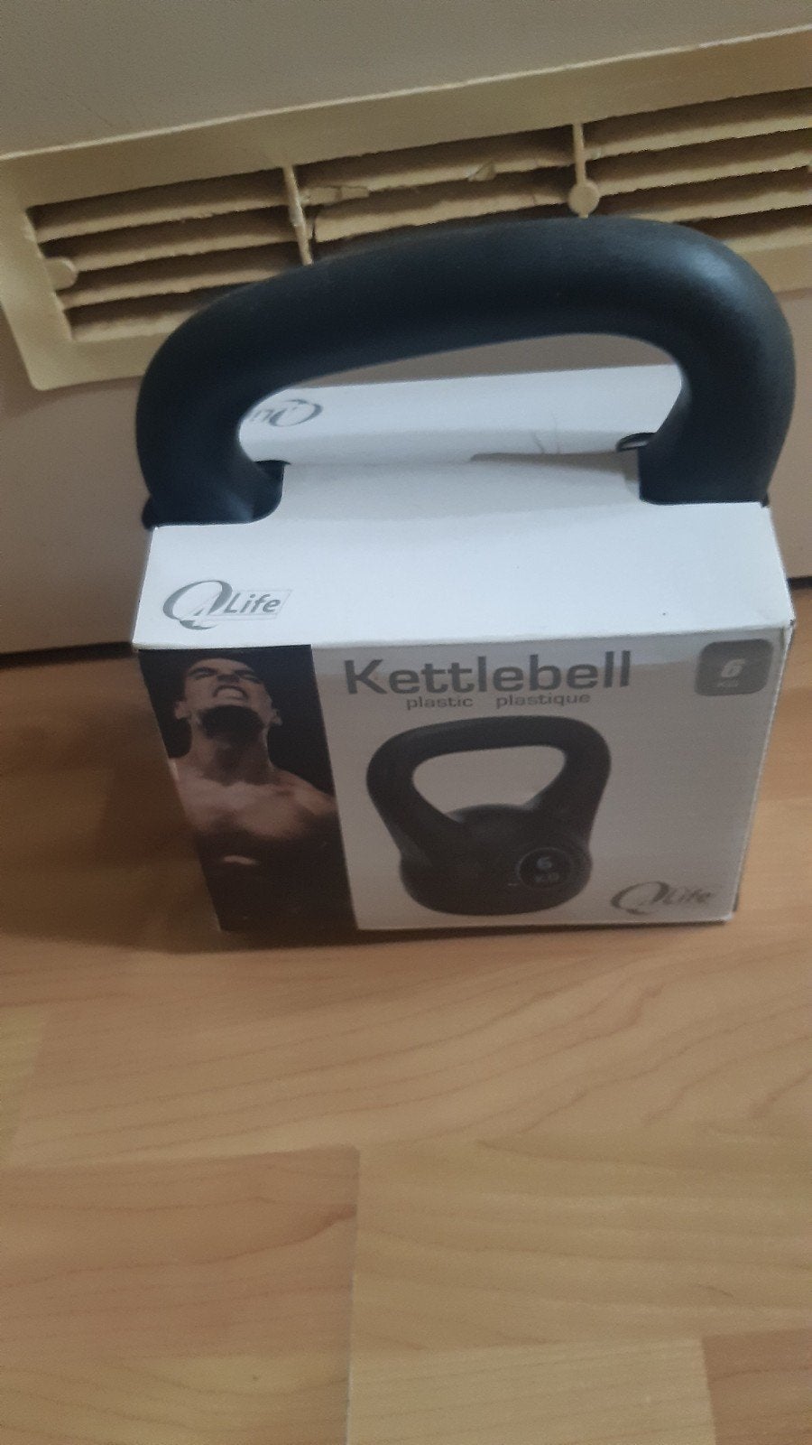 Nieuwe QLife Kettlebell - 6 kg, Ophalen, Nieuw, Benen, Kettlebell