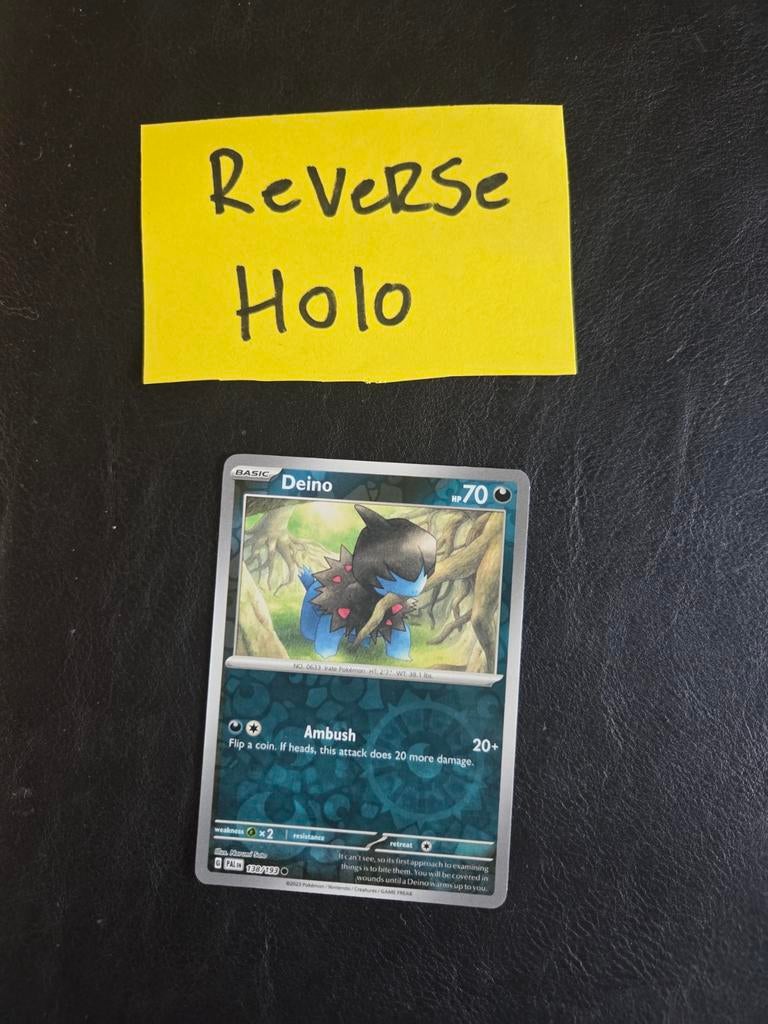 Deino 138/193 paldea evolved, Ophalen of Verzenden, Zo goed als nieuw
