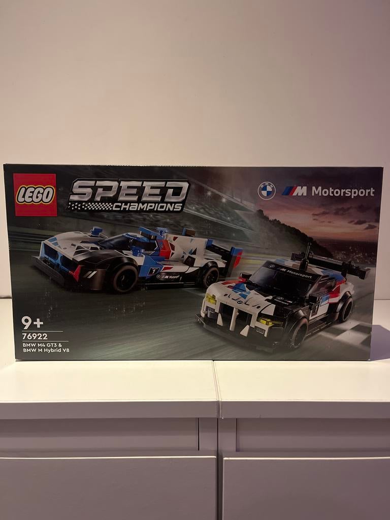 LEGO Speed Champions 76922 BMW M4 GT3 & M Hybrid V8 Nieuw, Lego, Nieuw, Complete set, Inclusief instructies