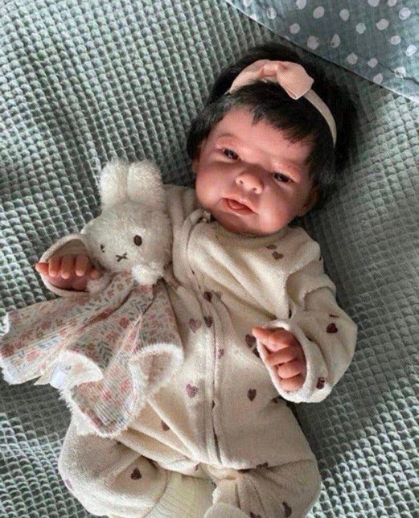 Baby Reborn meisje, Verzamelen, Verzenden, Zo goed als nieuw, Babypop, Levensecht of Reborn