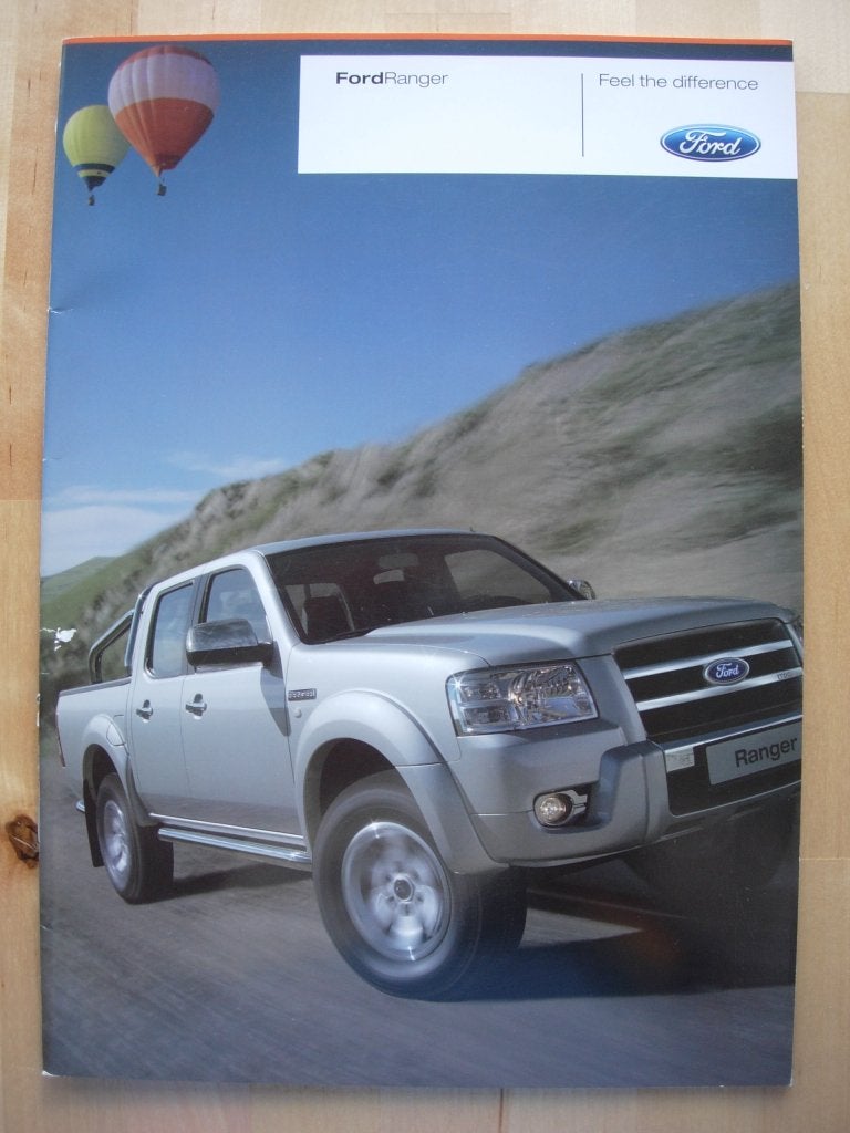 Ford Ranger Brochure 2007 – Pick-up, Ford, Verzenden, Zo goed als nieuw, Ford