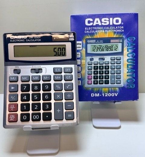 Casio calculator DM-1200, Ophalen of Verzenden, Nieuw