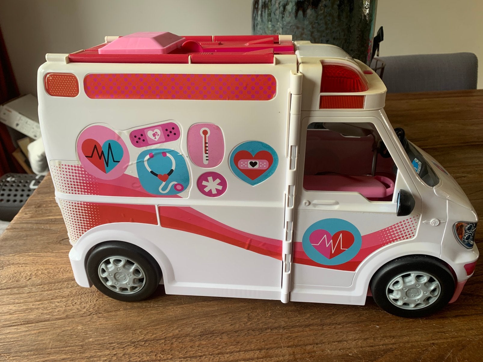 Barbie ambulance, Ophalen of Verzenden, Zo goed als nieuw