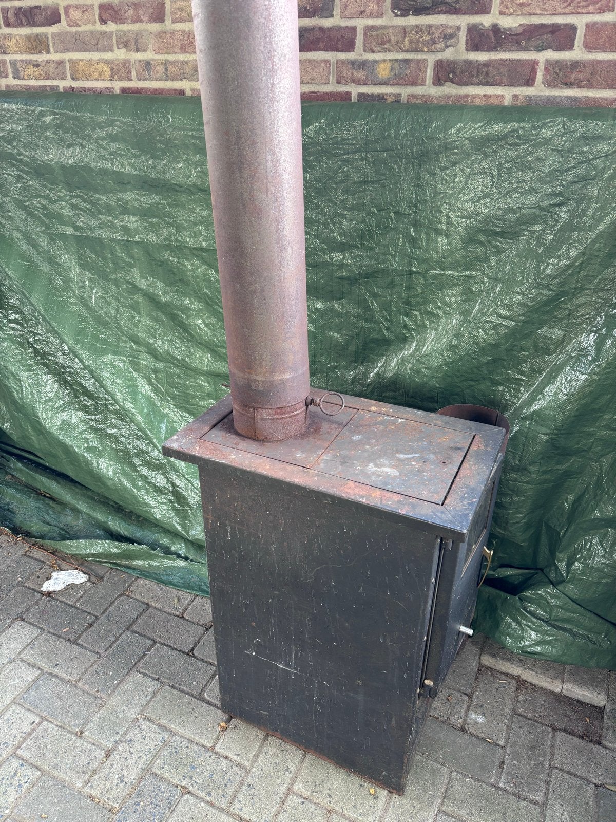 Houtkachel Best Company H15 met rookkanaal, Ophalen, Gebruikt, Houtkachel, Vrijstaand