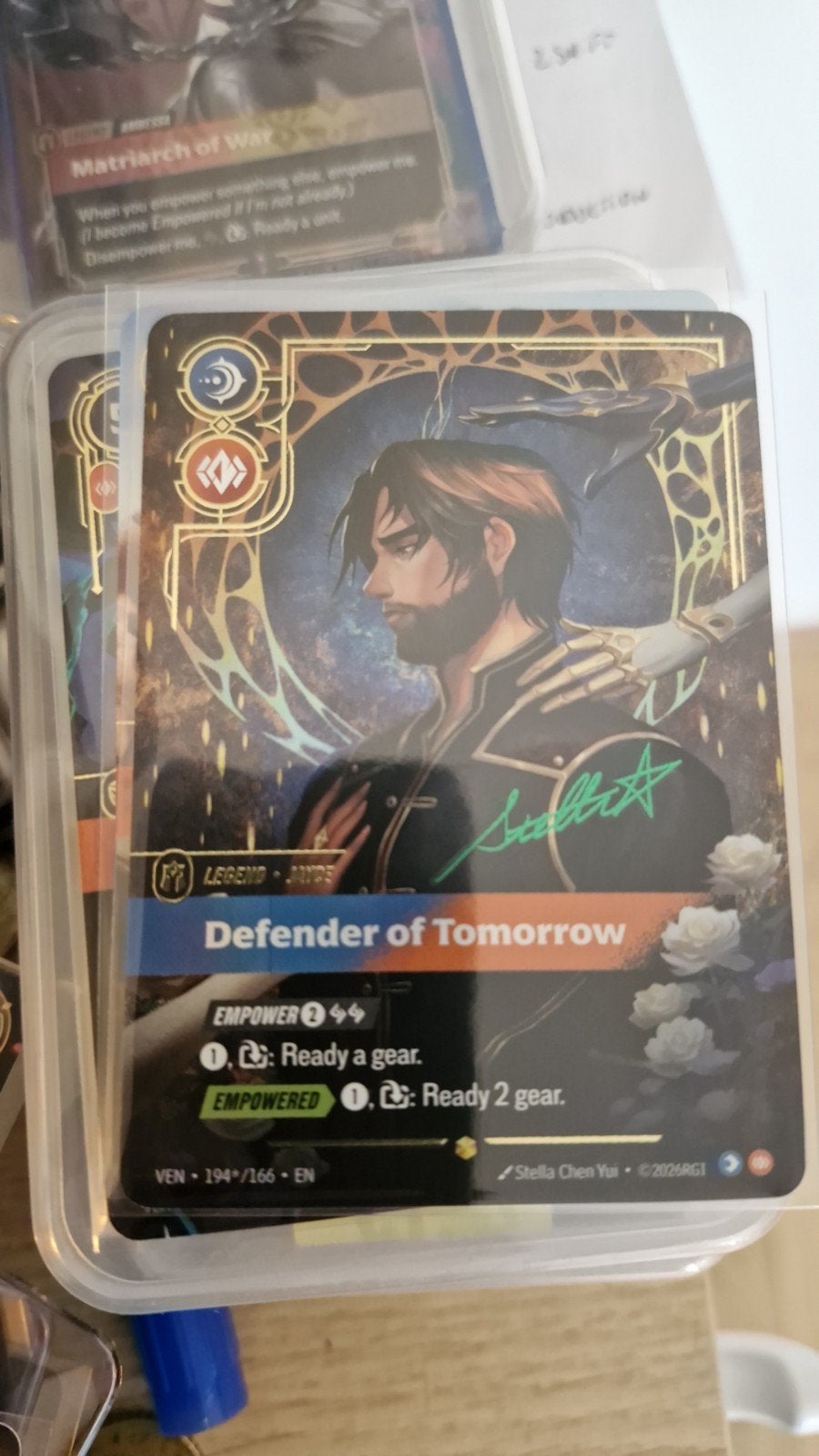 Gesigneerde Jayce Overnumber Set Vendetta - Mint Conditie, Ophalen of Verzenden, Nieuw, Losse kaart, Foil