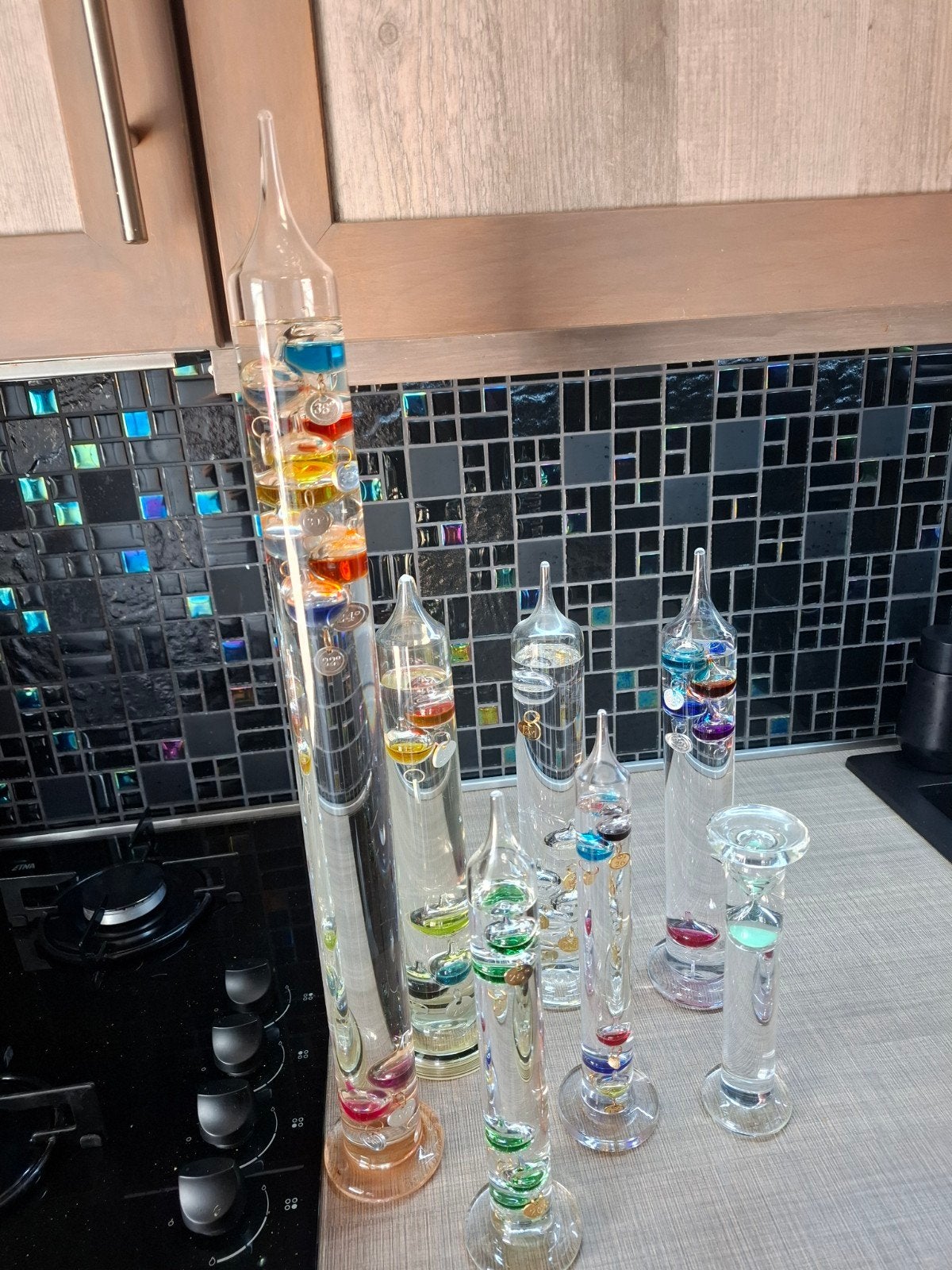 Galileo barometers., Ophalen, Glas