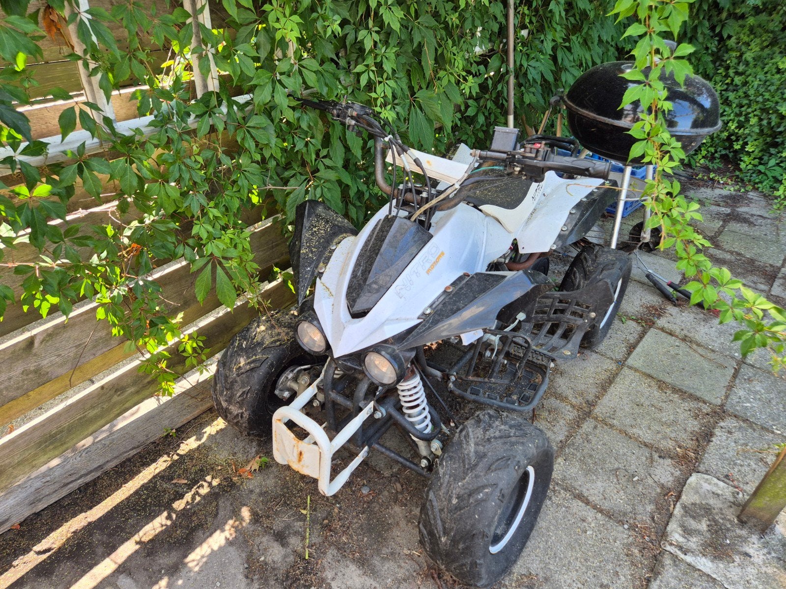 kinder quad, Ophalen