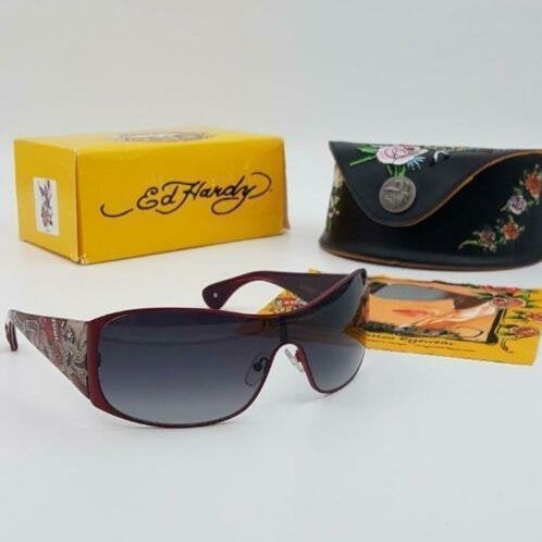 Zonnebril Ed Hardy EHS-Roxy MRed 136-125, Overige merken, Zonnebril, Nieuw, Ophalen of Verzenden