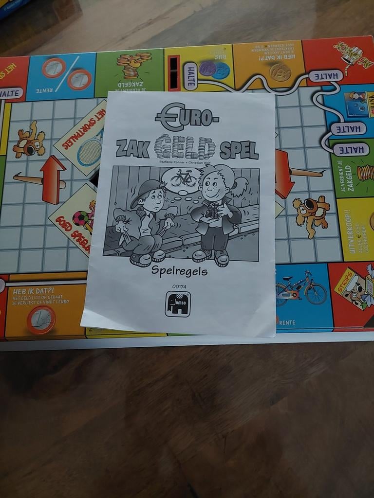 Euro Zakgeld Spel, Hobby en Vrije tijd, Gezelschapsspellen | Bordspellen, Ophalen of Verzenden