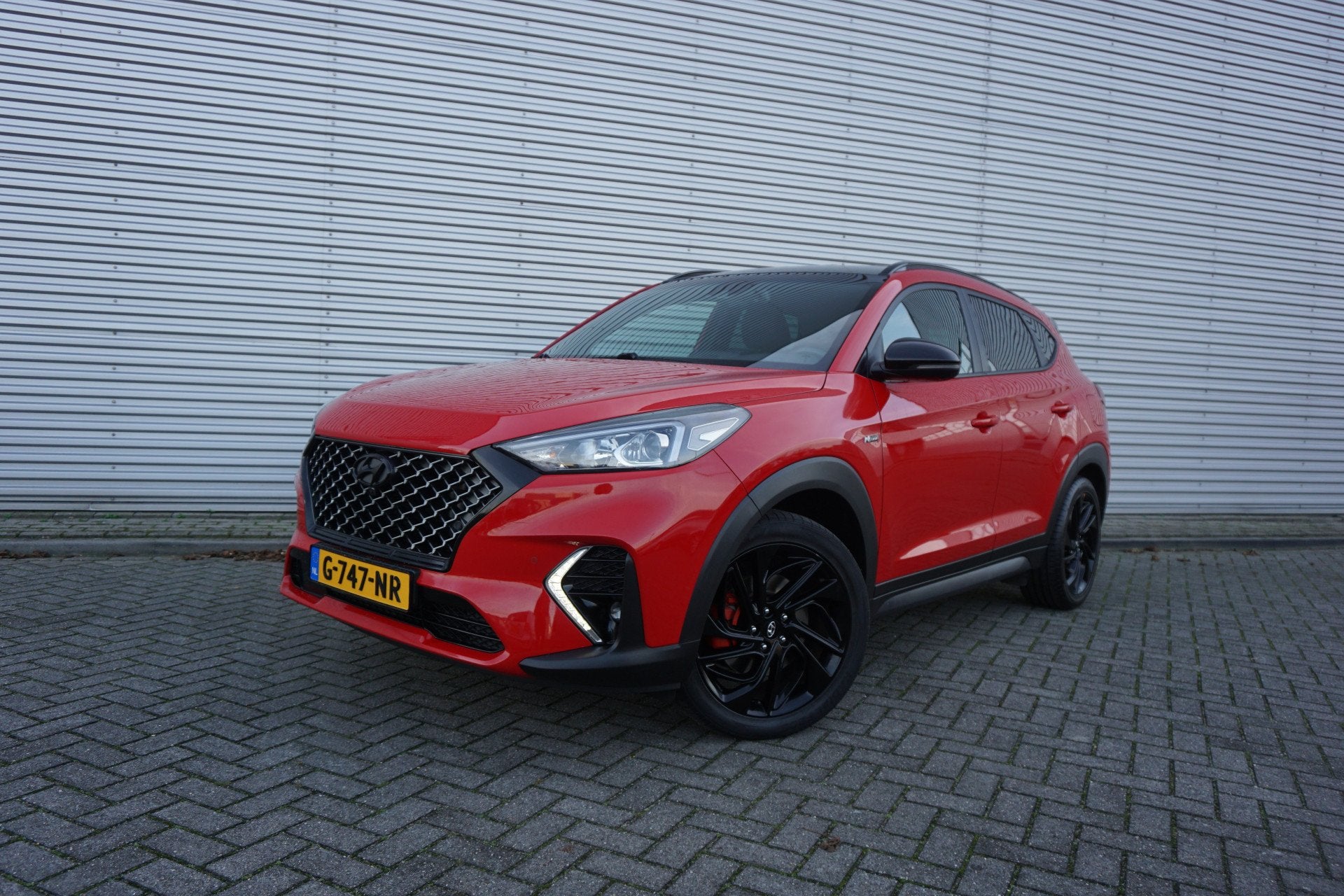 Hyundai Tucson 1.6 CRDi 48V N-Line AUTOMAAT - Climate / Navi, Auto's, Automatische klimaatregeling, 136 pk, Gebruikt, Euro 6