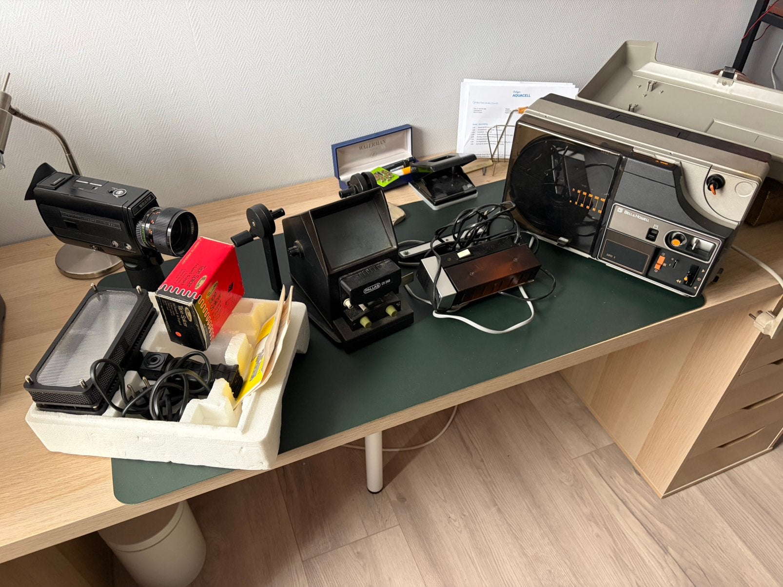 Oude super 8 film spullen, Ophalen, Gebruikt
