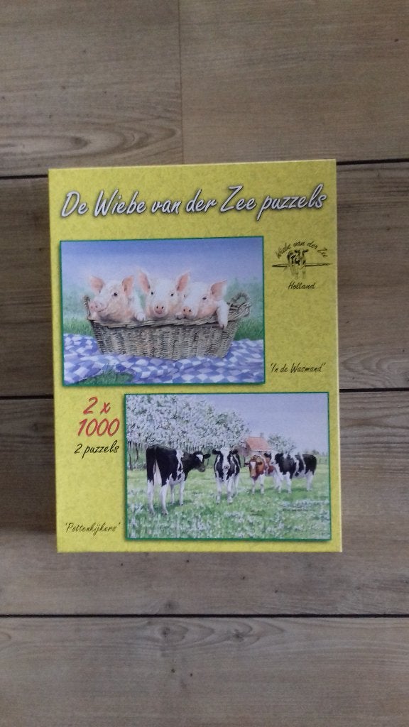 Wiebe van der Zee puzzel, Ophalen of Verzenden, 500 t/m 1500 stukjes, Zo goed als nieuw