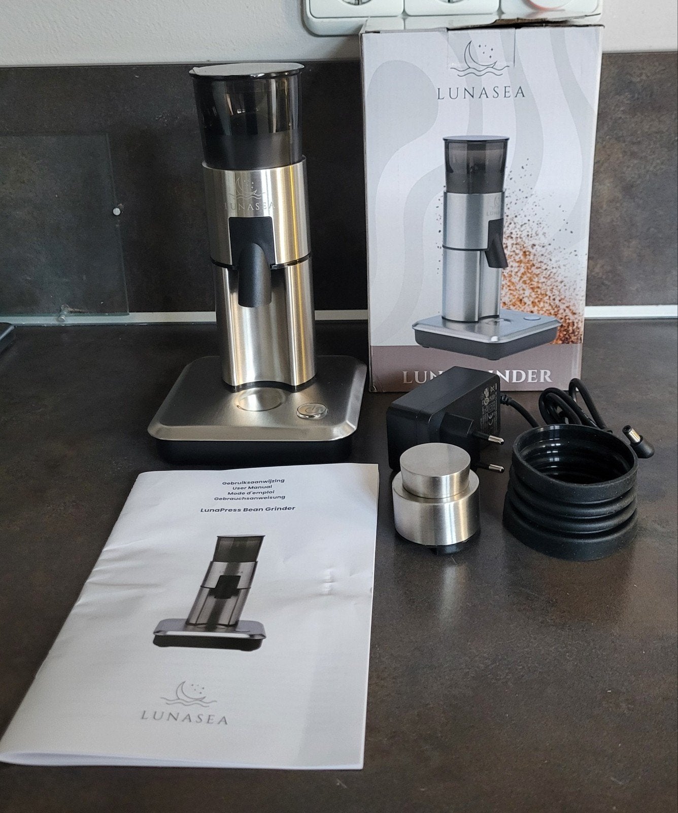 Partij van 4 Lunasea koffiemolens, Overige merken, ., Lunasea, Nieuw