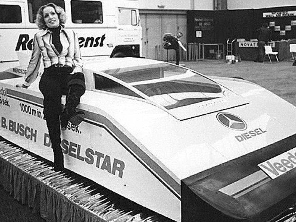 Mercedes-Benz 1975 DieselStar Weltrekord Auto, foto 5