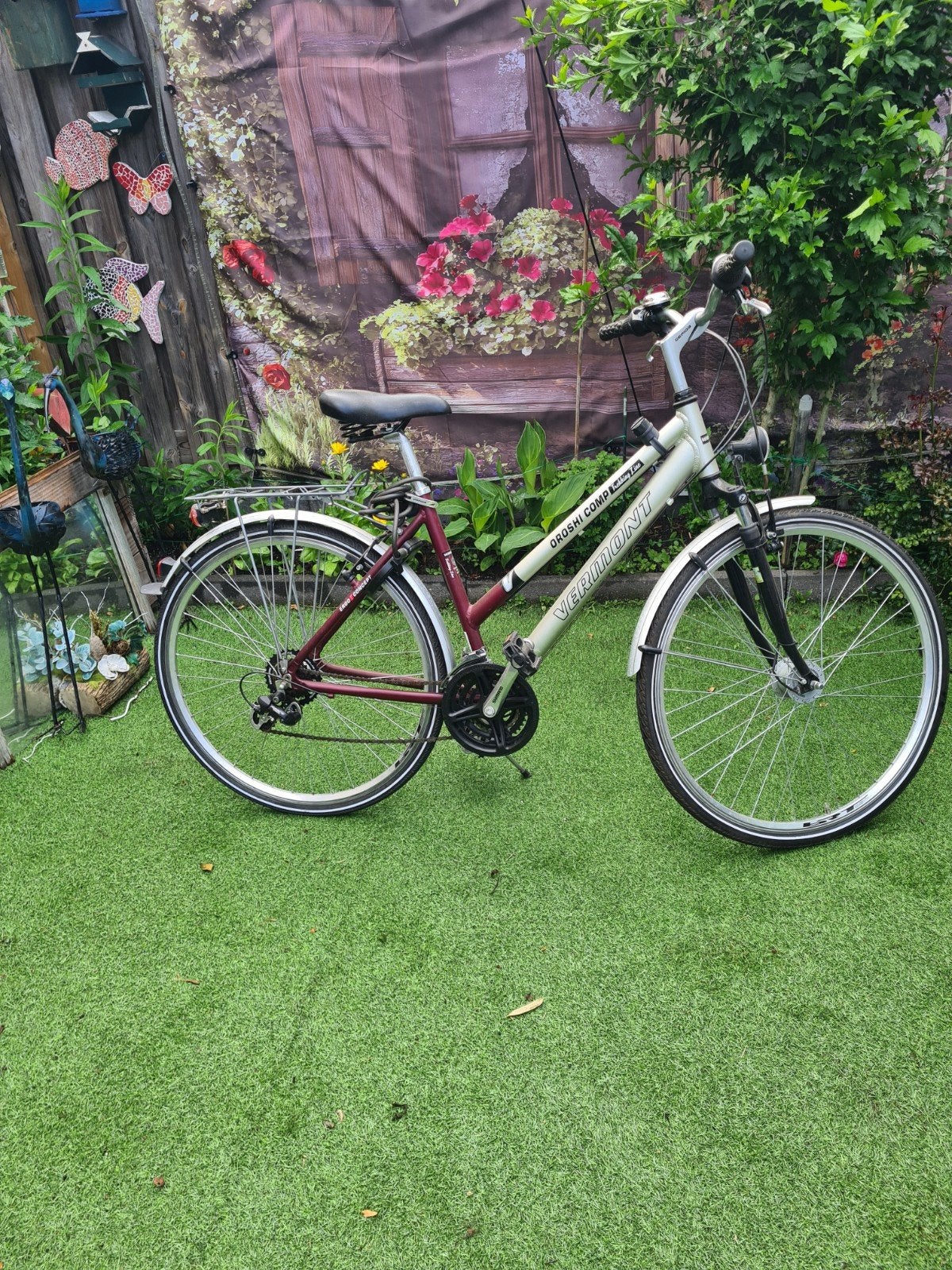 Damesfiets 28inch 23 versnellingen, Overige merken, Gebruikt, Velgrem, Versnellingen