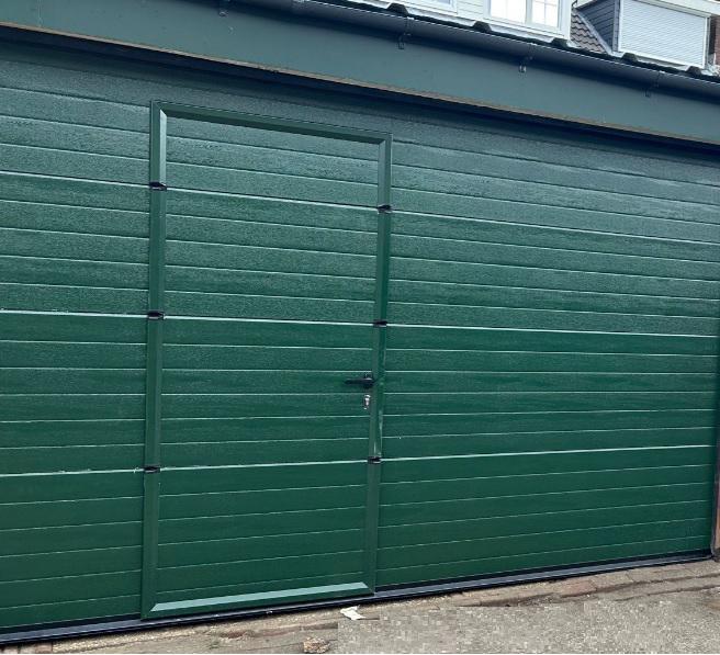 Garagedeur, Sectionaal, ISO40, Roldeur, Industriedeur,Deuren, Kunststof, Ophalen of Verzenden, 120 cm of meer, 215 cm of meer