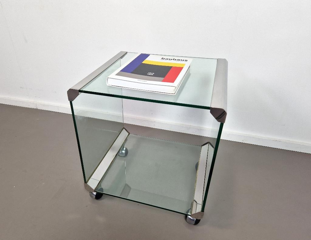 Gallotti & Radice | Vintage Trolley | Bijzettafel, Ophalen, Minder dan 55 cm, Gebruikt, -
