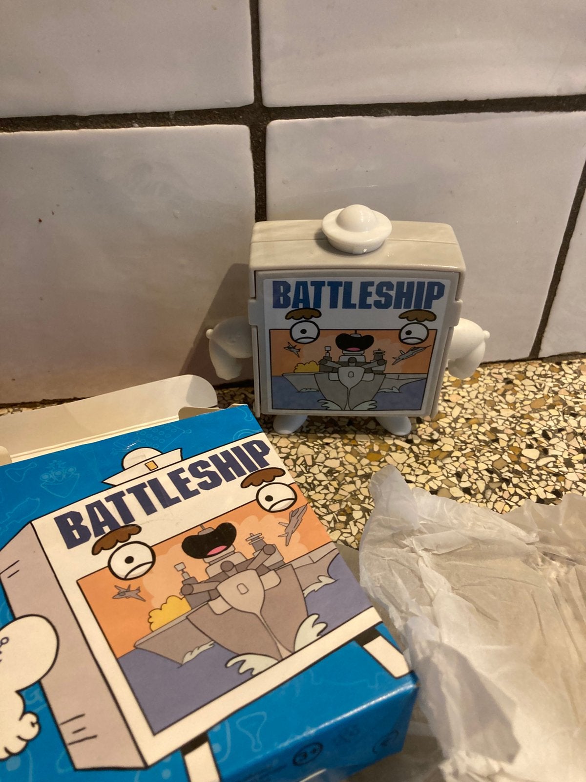 Batthle ship, Ophalen, Zo goed als nieuw