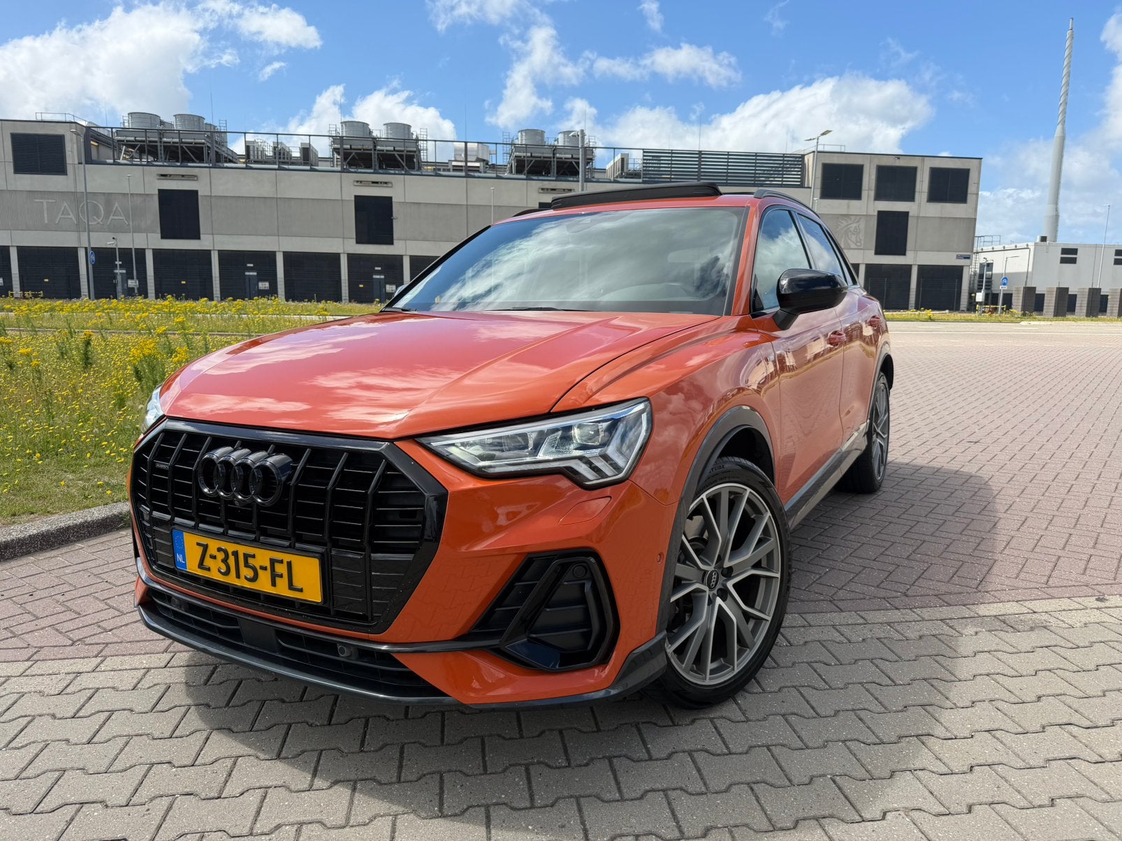 🟠Audi Q3 45 TFSI 231pk S Tronic Quattro/ Panodak/Vol opties, Auto's, Audi, 1984 cc, Vierwielaandrijving, Particulier, 93 €/maand