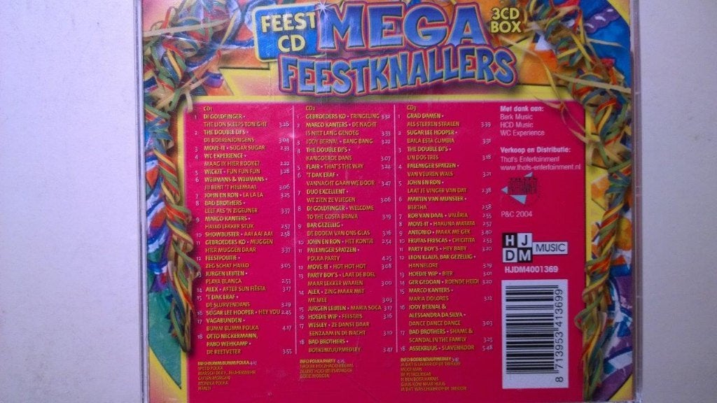 Mega Feestknallers, Ophalen of Verzenden, Zo goed als nieuw, Nederlandstalig, Album