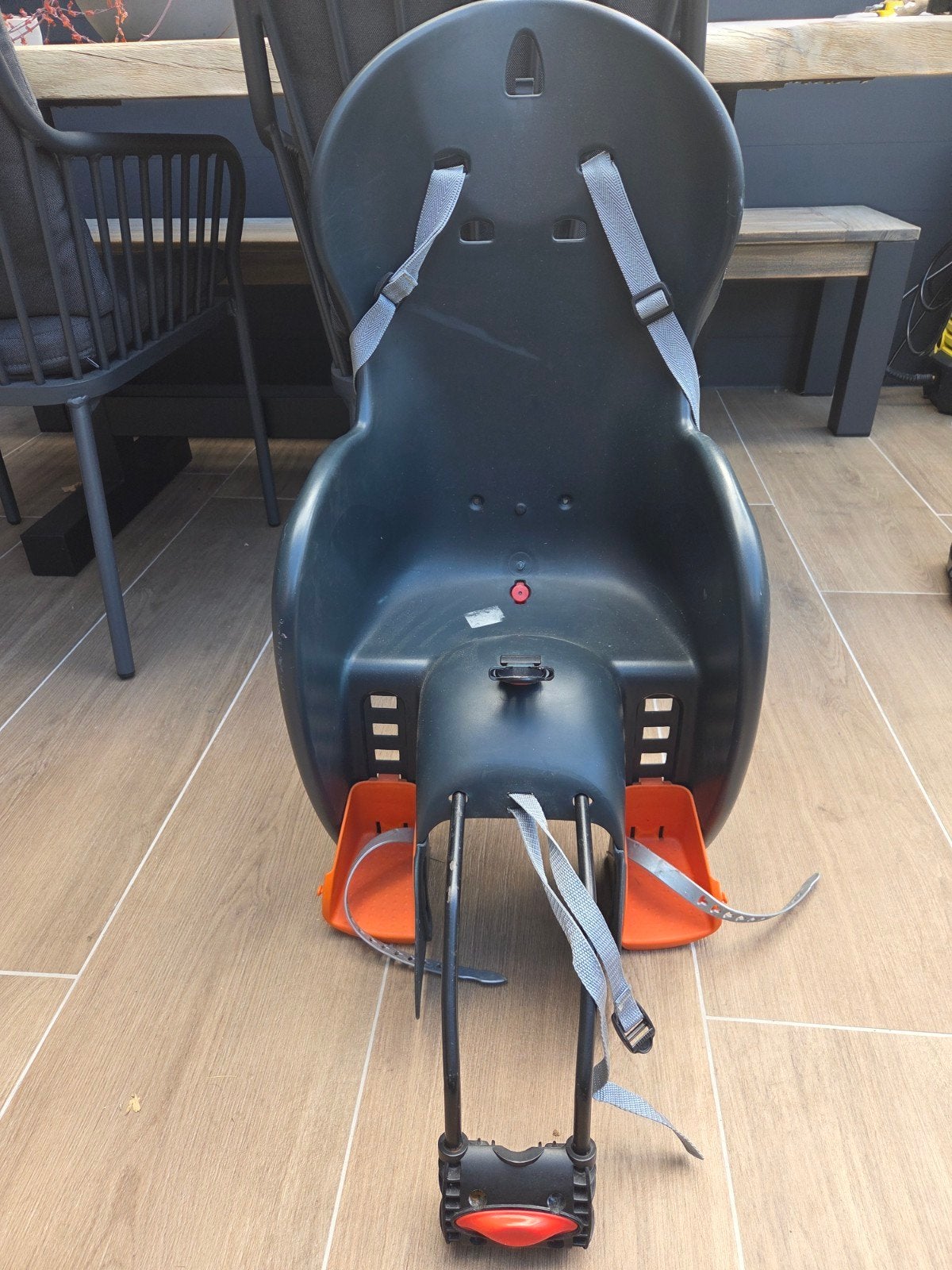 Fietsstoeltje achterzitje met voetsteuntjes, Fietsen en Brommers, Ophalen, Achterzitje, 9 t/m 18 kg, Bambino