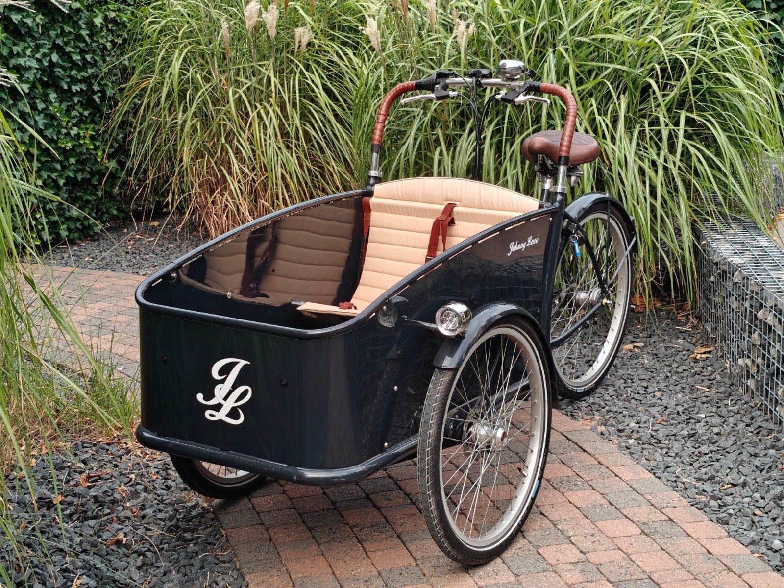 Johnny Loco bakfiets E Cargo electrisch Dutch Delight, Fietsen en Brommers, Fietsen | Bakfietsen, Ophalen, Gebruikt, Elektrisch