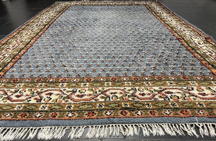 Vloerkleed Mir, 2.90 bij 2.00, erg mooi van kleur, TEAB, Ophalen, Gebruikt, Blauw, 150 tot 200 cm