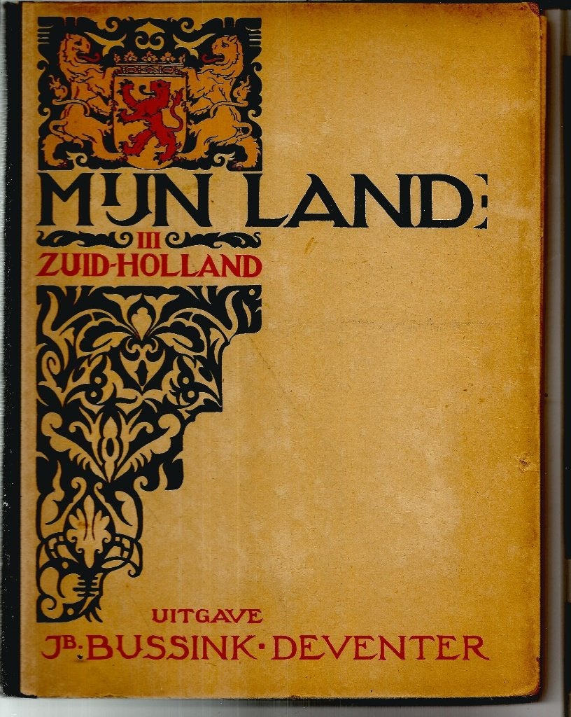 Plaatjesalbum ZuidHolland  van Bussink, Deventer compleet, Ophalen of Verzenden, Gelezen, G.J. Nijland, Plaatjesalbum