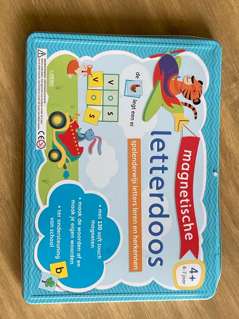 Magnetische Letterdoos - Spelenderwijs Letters Leren, Kinderen en Baby's, Speelgoed | Educatief en Creatief, Ophalen of Verzenden