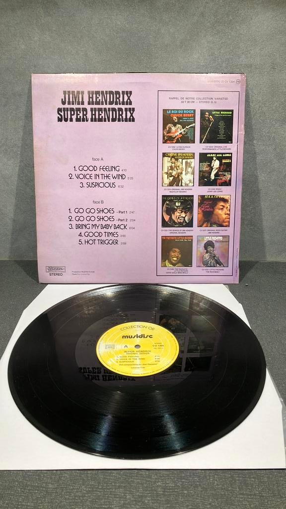 Jimi Hendrix — Super Hendrix, Ophalen of Verzenden, Zo goed als nieuw, 12 inch, Poprock