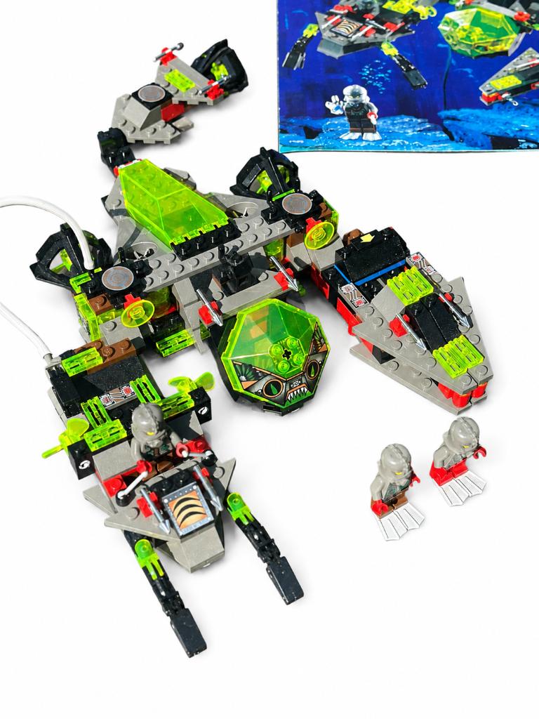 LEGO 6160 Sea Scorpion - Compleet+boekje & in perfecte staat, Compleet, Overige thema's, Lego, Ophalen of Verzenden