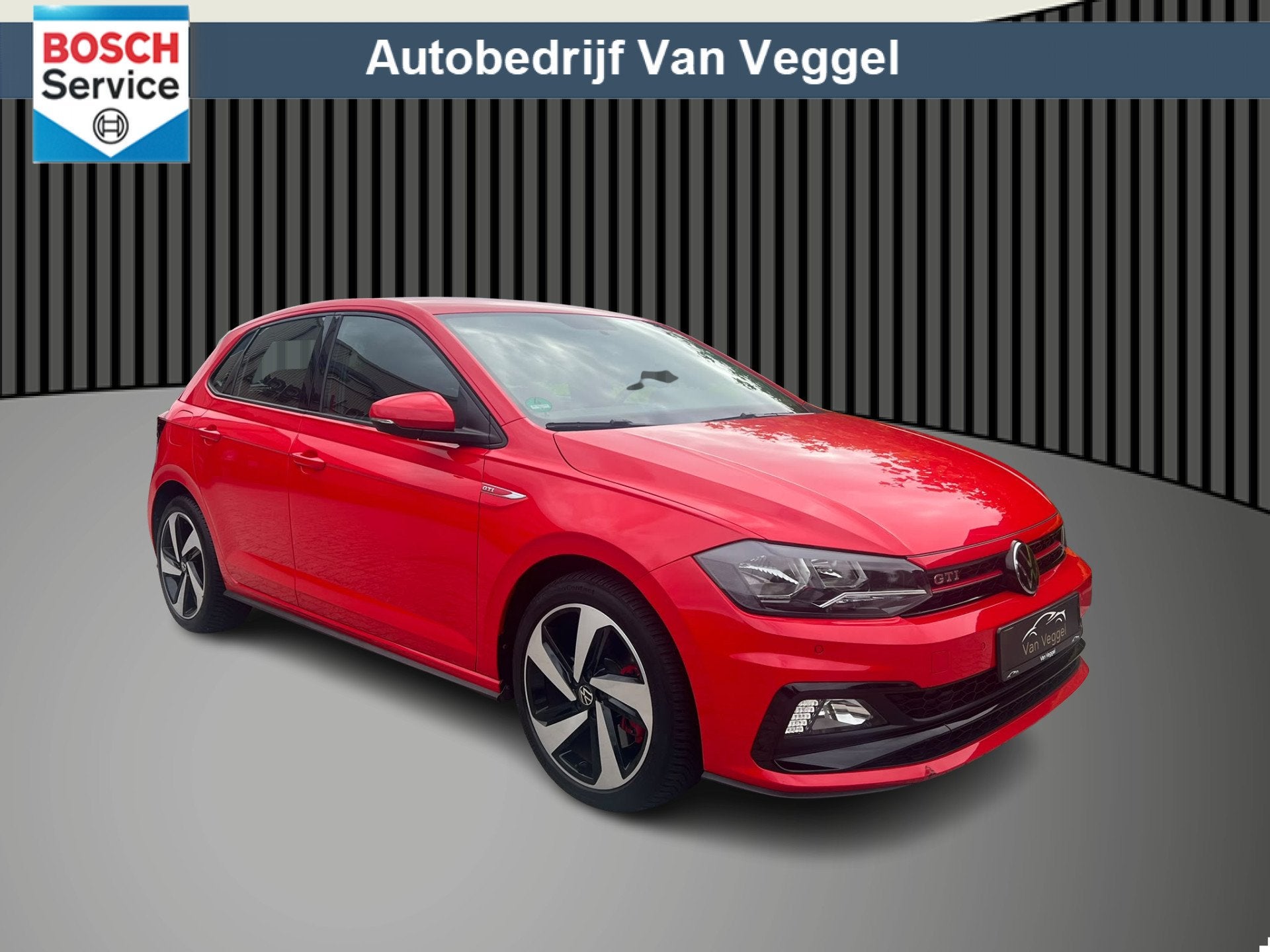Volkswagen Polo 2.0 TSI GTI cruise, airco, stoelverw,, Auto's, Stof, Gebruikt, Zwart, 4 cilinders