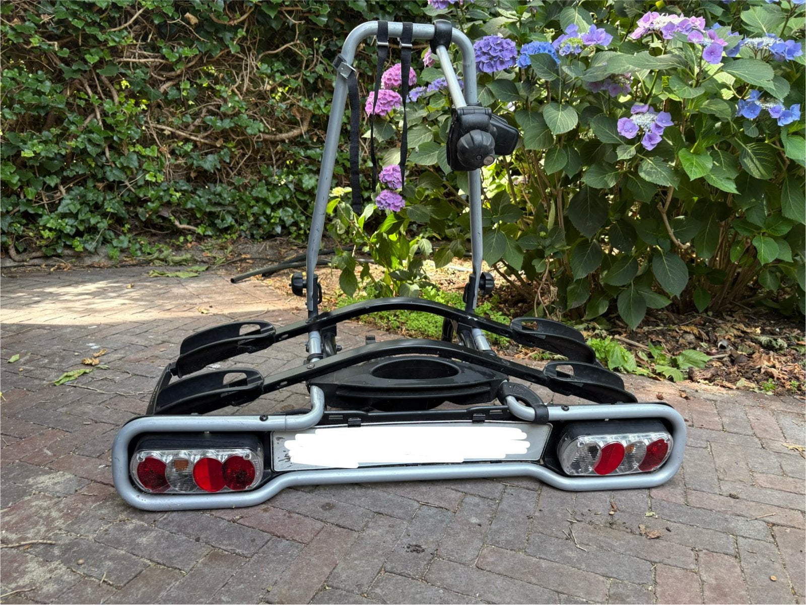 Thule Fietsendrager voor 2 fietsen, incl. verlichting, Ophalen, 2 fietsen, Gebruikt, Trekhaakdrager