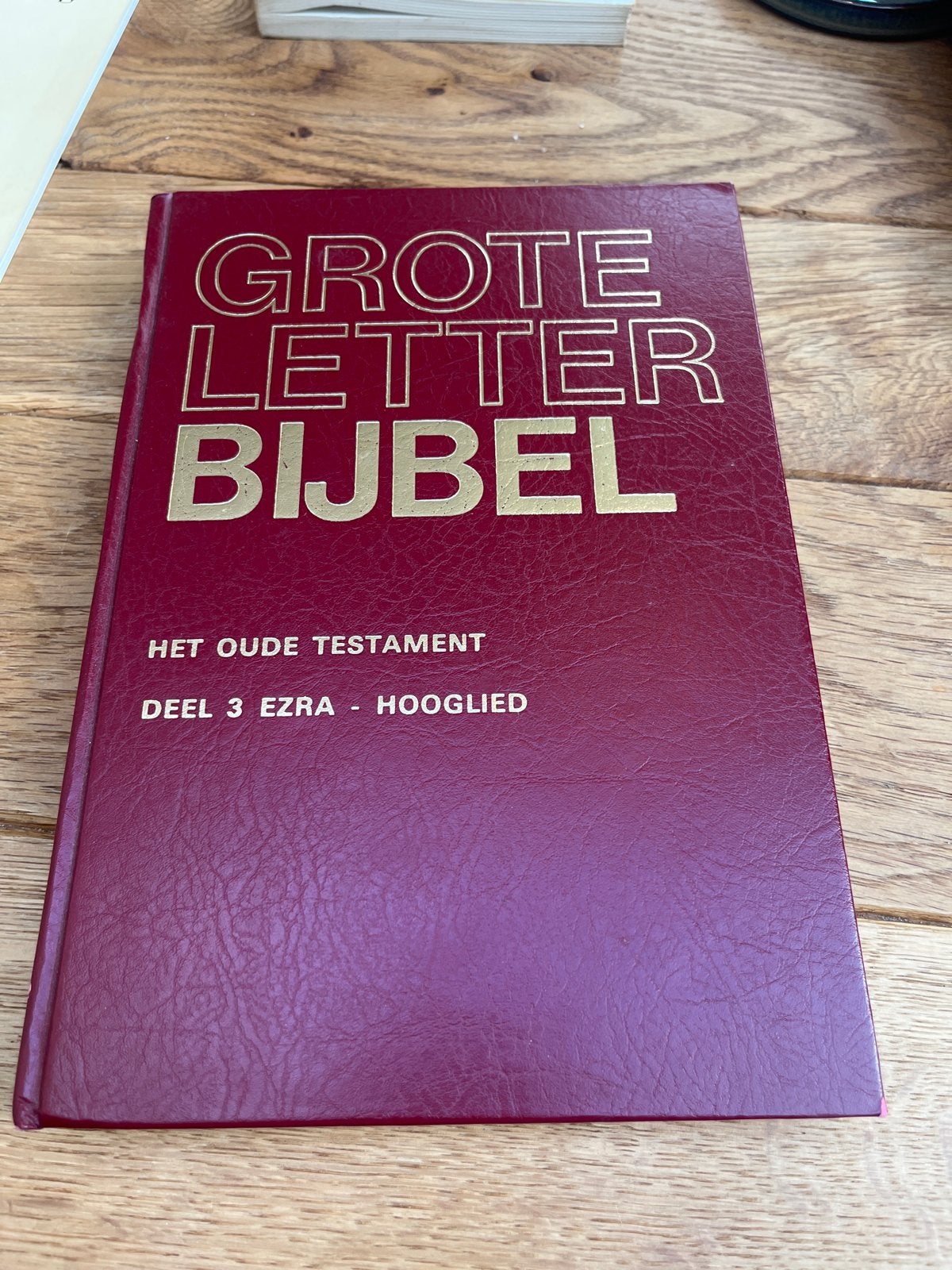 Grote Letter Bijbel - Het Oude Testament Deel 3, Boeken, Ophalen of Verzenden, Gelezen, Christendom | Katholiek